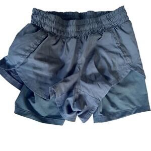 Athleta Gray Athletic Shorts Size XXS